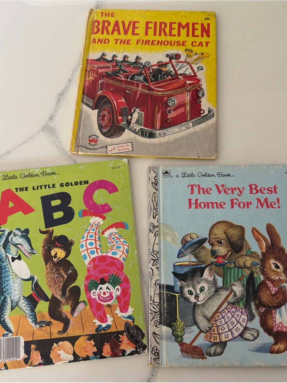 Collection - Red Firetruck & Colorful ABC & Light Blue 'Home For Me'